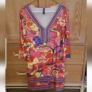 White Mark Multicolor Floral Dress!!! NWOT!!! GORGEOUS!!!